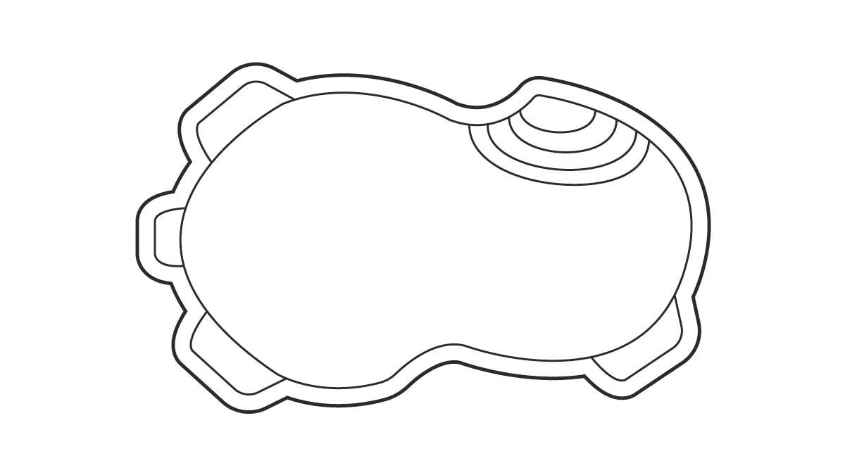 the grand cayman pool outline