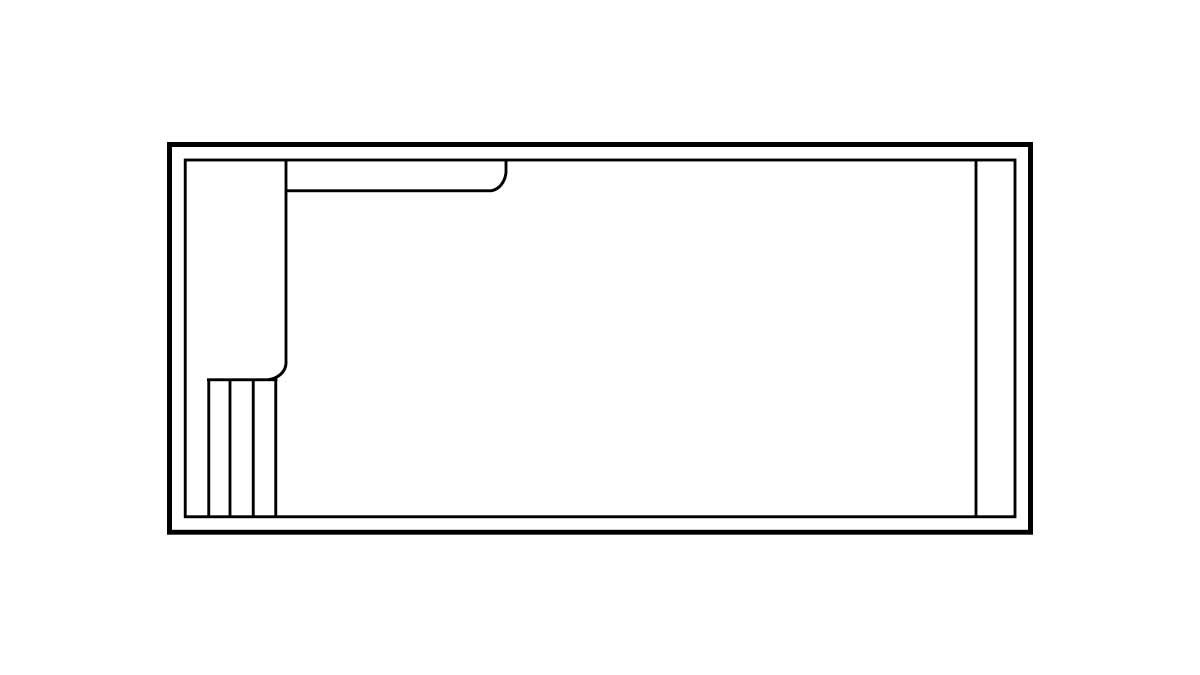 the tahiti pool outline