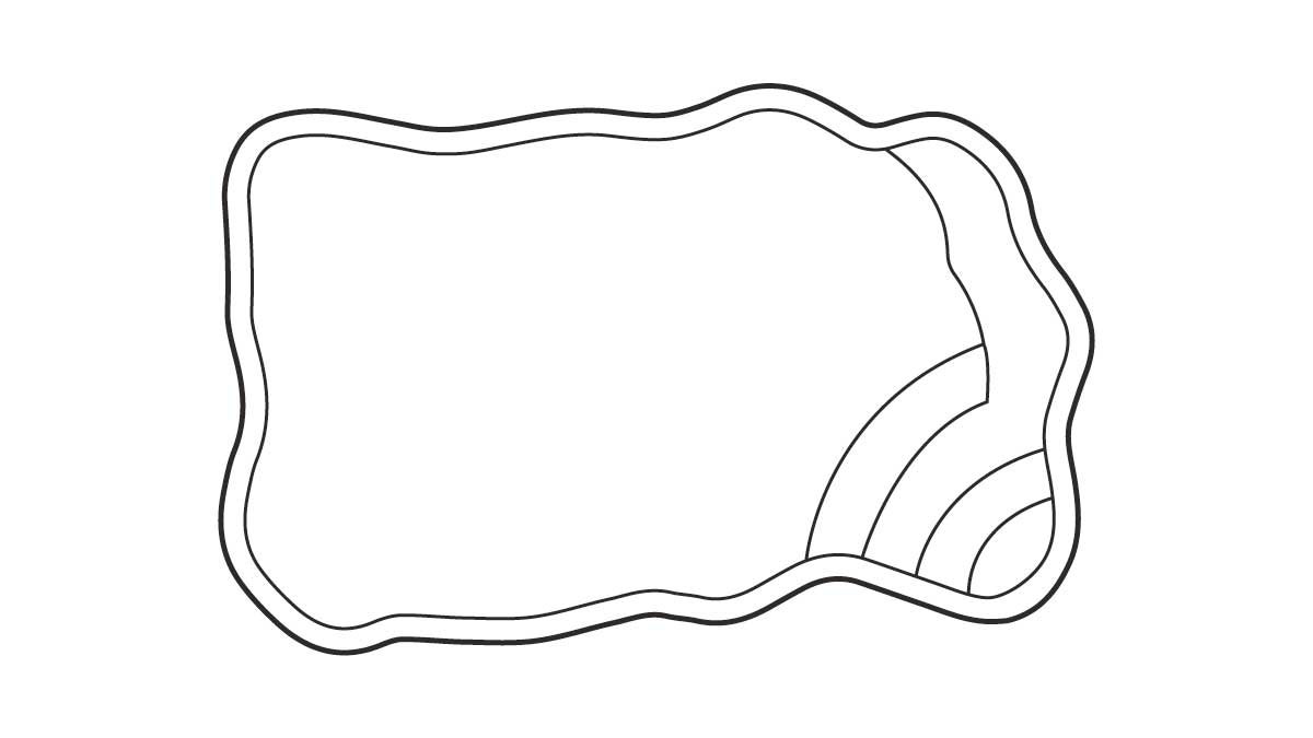 the aruba pool outline