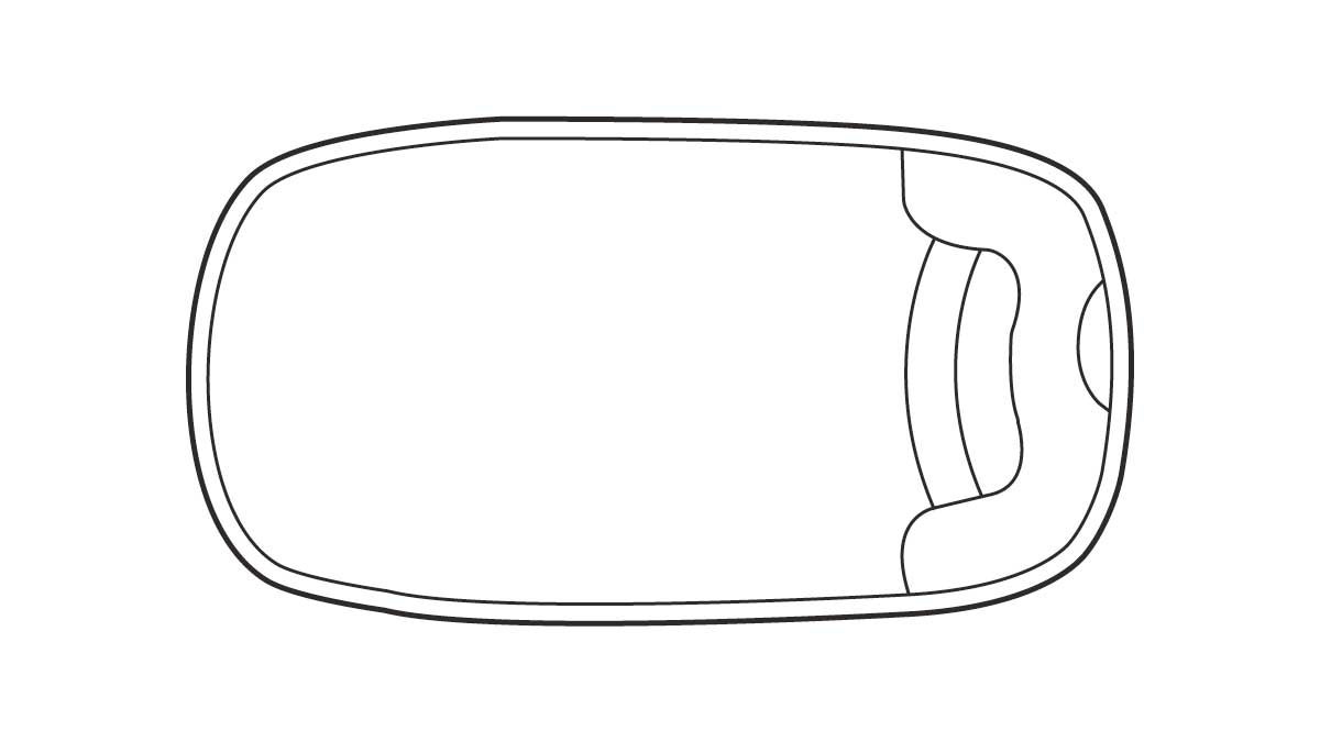 the caladesi pool outline