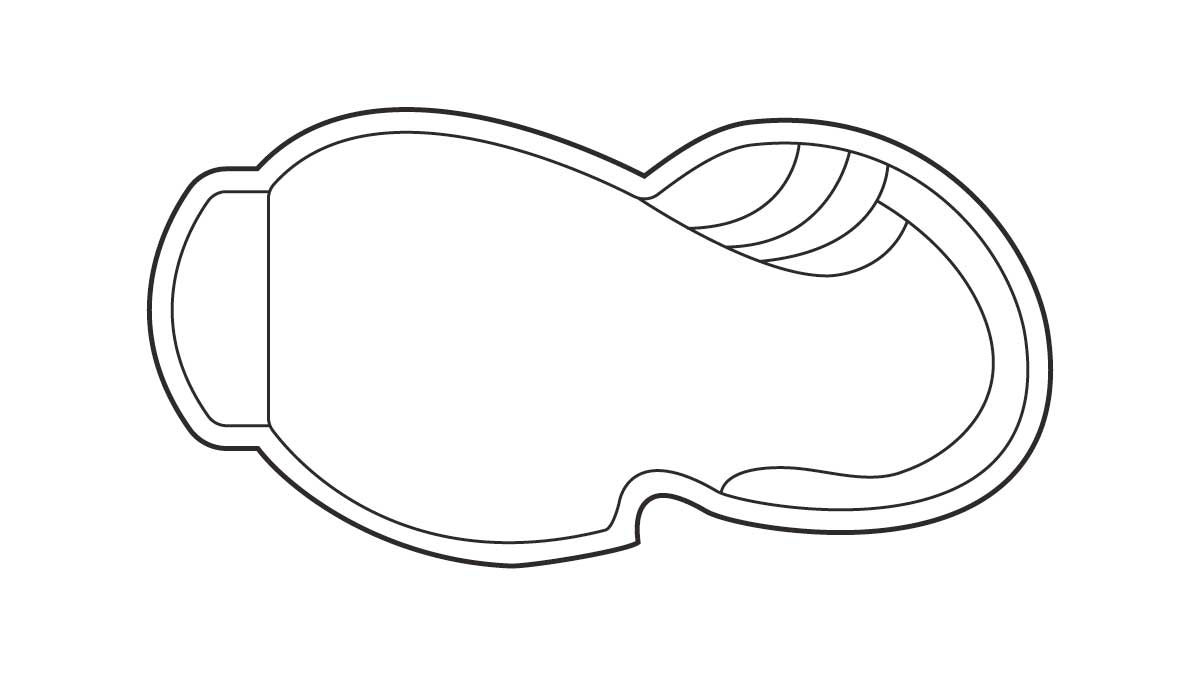 the montego bay pool outline