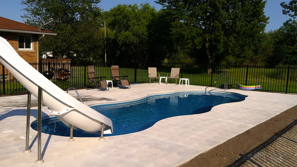 the bay shore pool slide 1