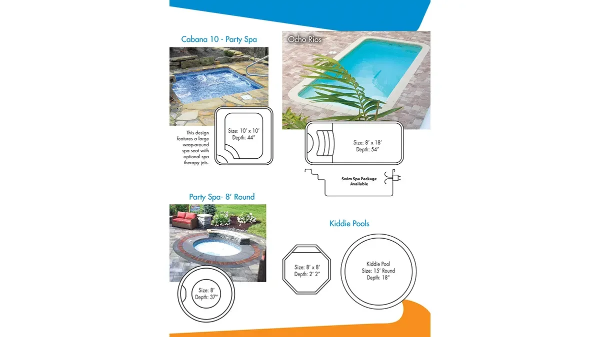 the cabana and siesta spa slide 1