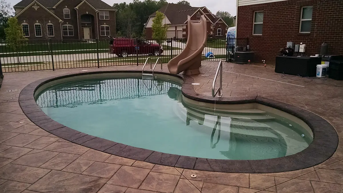 crystal bay pool slide 2