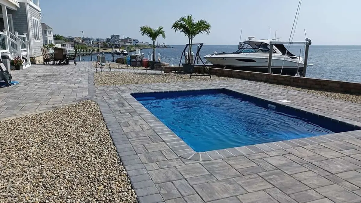 paradise pool slide 1